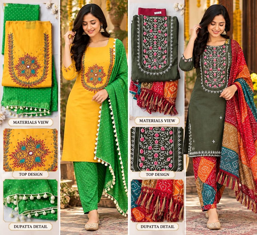 Salwar Materials — Nidhalo Styles