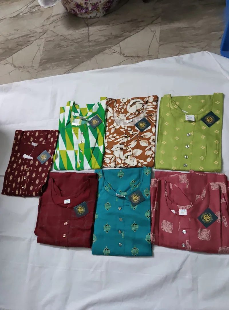 Printed Kurtis — Nidhalo Styles