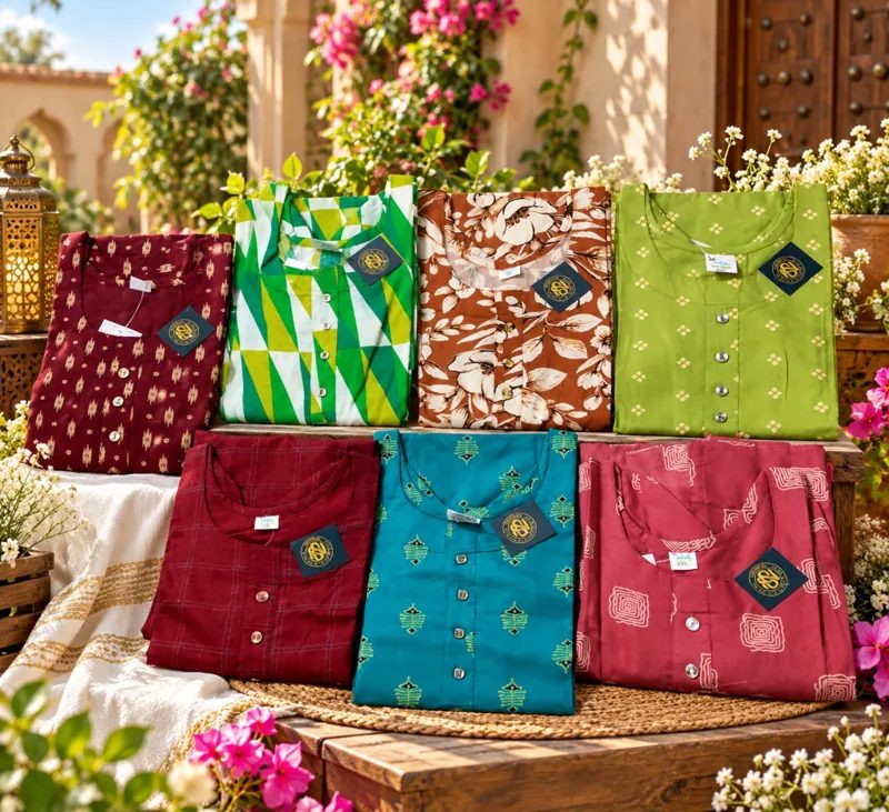 Printed Kurtis — Nidhalo Styles