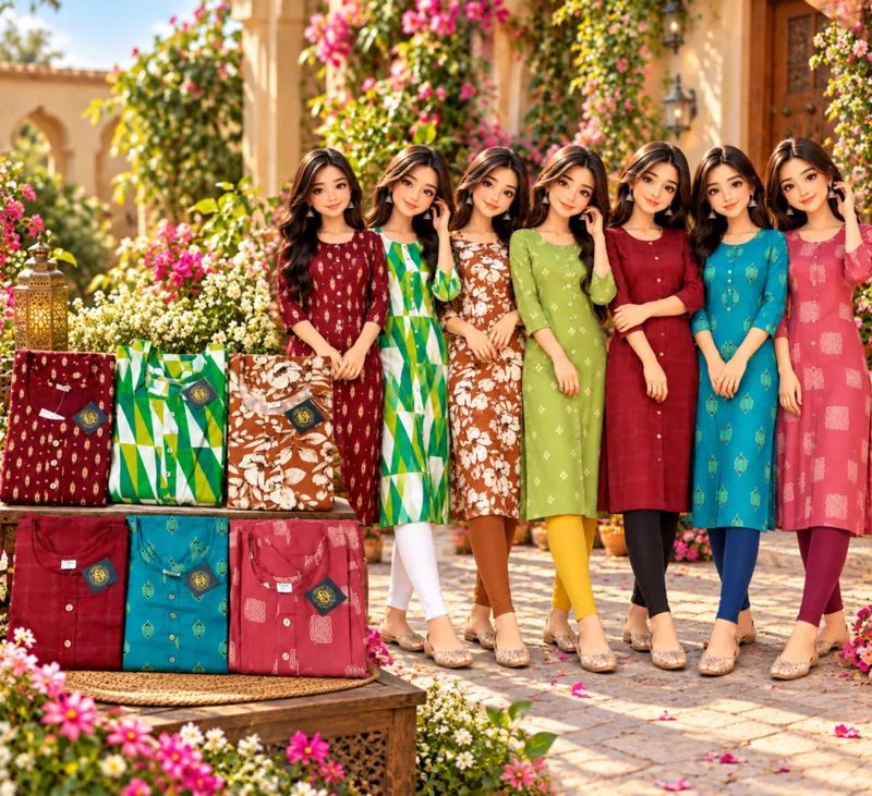 Printed Kurtis — Nidhalo Styles